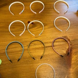 Set of 10 headbands NWOT
